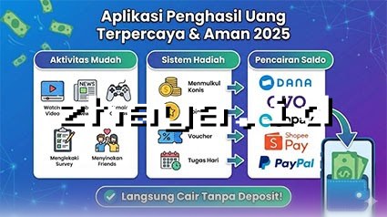 Aplikasi Penghasil Uang Terbukti Bayar hingga Rp1 Juta, Saldo DANA Otomatis Bertambah!