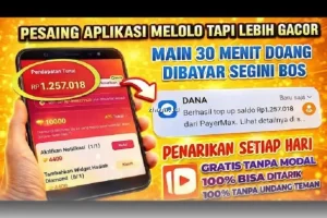 Aplikasi Penghasil Uang Tercepat 2026, Cairkan Dana 10K/Hari Tanpa Refferal Teman