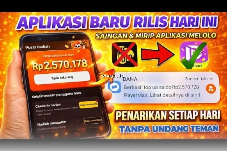 Aplikasi Penghasil Uang Tercepat 2026 yang Bisa Kalahkan Melolo!