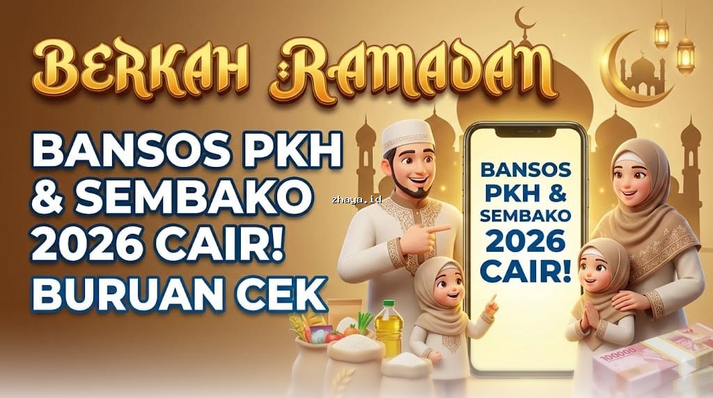 Bansos PKH & Sembako 2026 Cair! Cek Sekarang Juga!