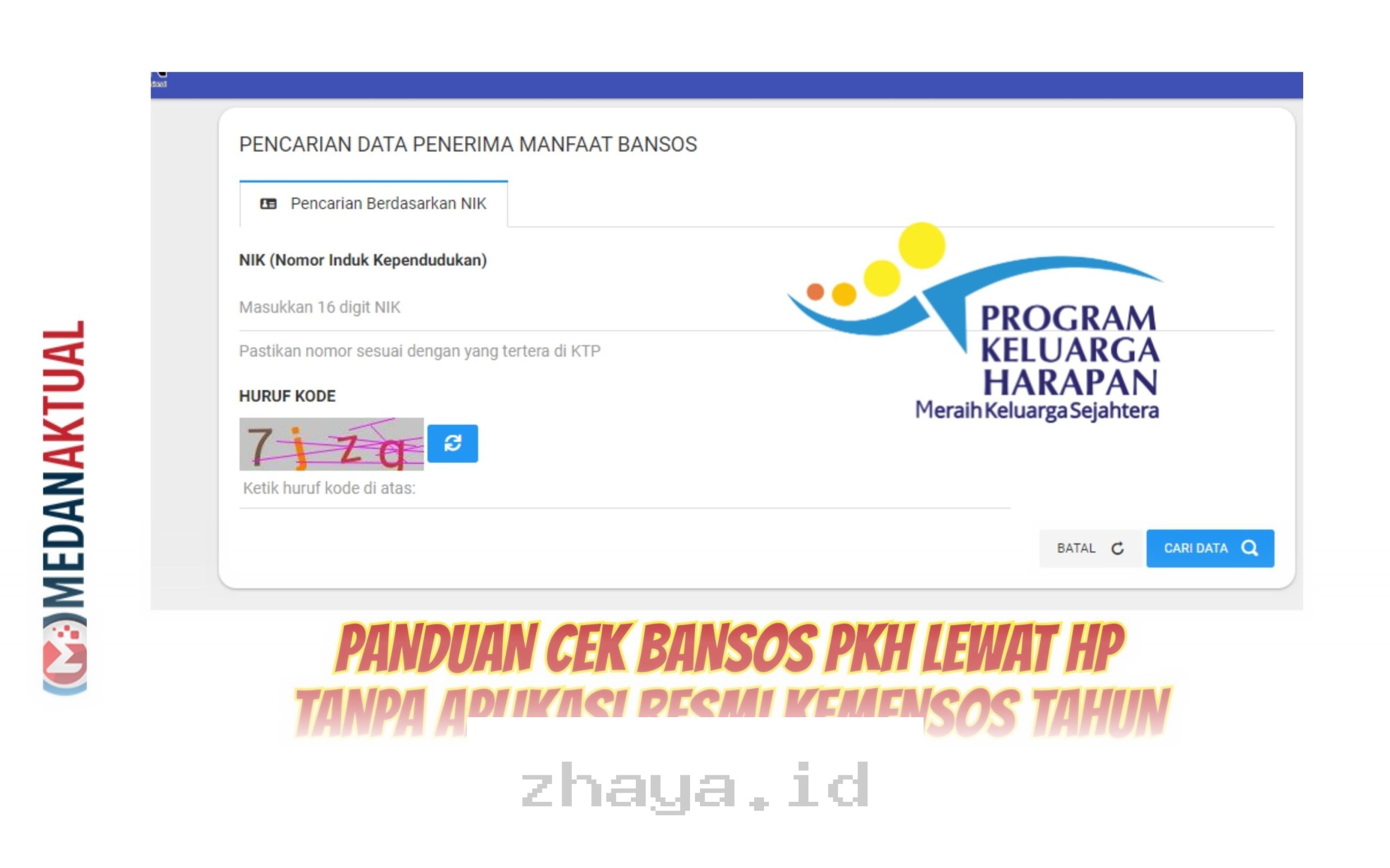 Cara Mudah Cek Bansos PKH 2026 via HP Tanpa Aplikasi Resmi!
