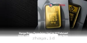 Harga Emas Pegadaian Naik Tipis Hari Ini 27 Februari 2026, UBS dan Galeri24 Saling Serentak? Cek Update Terbarunya!