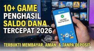 Main Game Santai, Saldo DANA Mengalir! 10 Game Penghasil Uang Viral Saat Ini