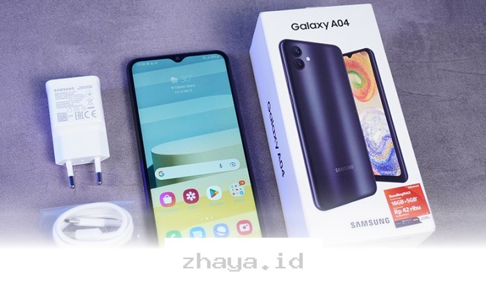 Samsung Galaxy A04: Ulasan Lengkap, Spesifikasi, dan Performa yang Wajib Kamu Ketahui!