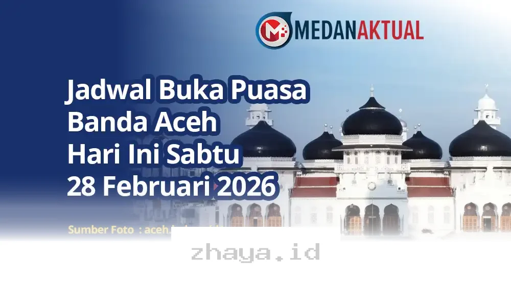 Waktu Berbuka Puasa di Banda Aceh Hari Sabtu 28 Februari 2026, Catat Jadwalnya!